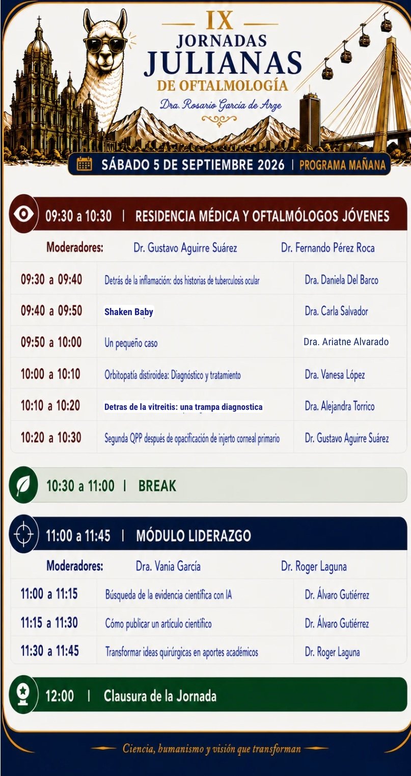 IX Jornadas Julianas de Oftalmología - Foto 2